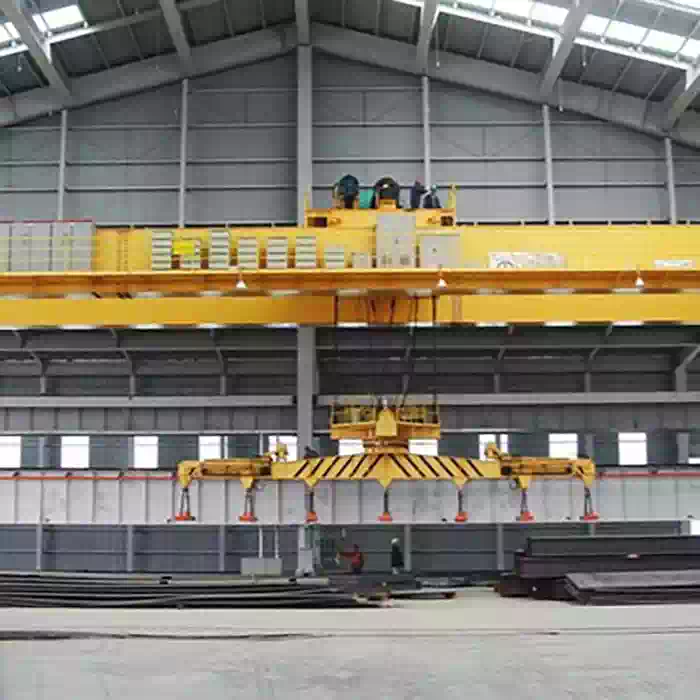 A6 electromagnetic bridge crane of Samsung Heavy Industry Shipyard Project of an iron and steel enterprise in Hebei