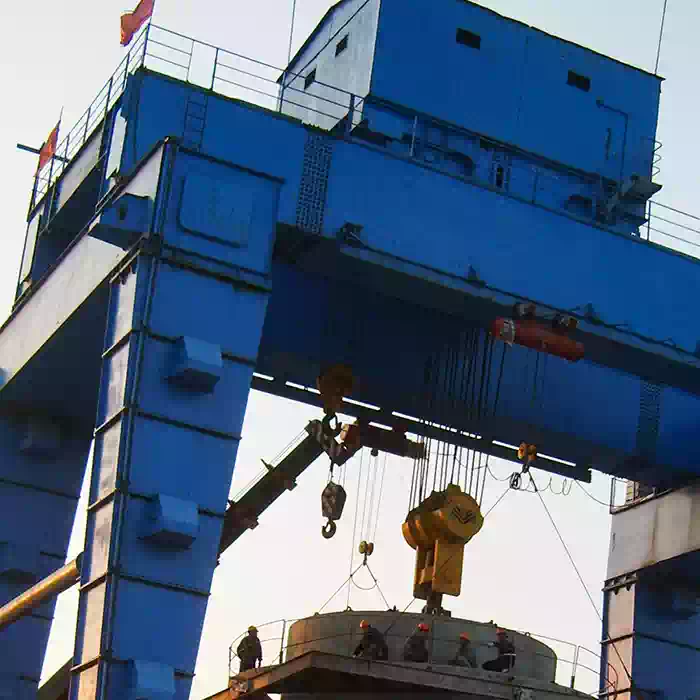 Segmented Leg Gantry Crane