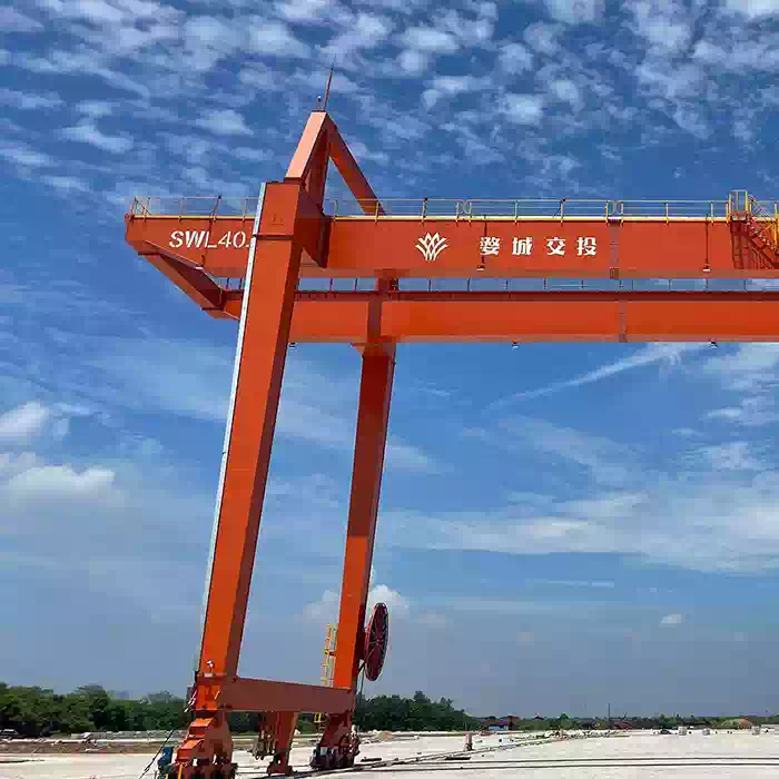 Jinhua Port rail container gantry crane